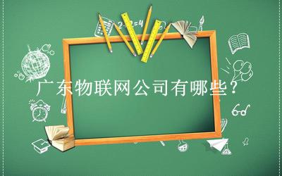 廣東物聯網公司